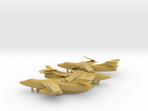 Douglas A3D-2 Skywarrior (folded wings) in Tan Fine Detail Plastic: 1:600