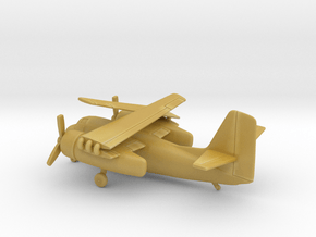 Grumman C-1 Trader (folded wings) in Tan Fine Detail Plastic: 6mm