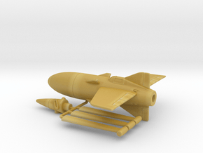 Capitan America Hydra Plane in Tan Fine Detail Plastic: 1:144