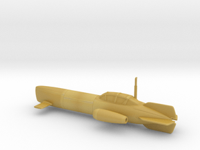 Capitan America Hydra Submarine in Tan Fine Detail Plastic: 1:144