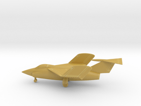 Grumman XF10F Jaguar (folded wings) in Tan Fine Detail Plastic: 6mm
