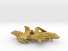 Northrop Grumman EA-6B (folded wings) in Tan Fine Detail Plastic: 1:350