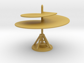 Da Vinci Aerial Airscrew in Tan Fine Detail Plastic: 1:144