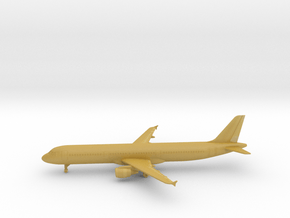 Airbus A321 in Tan Fine Detail Plastic: 1:600