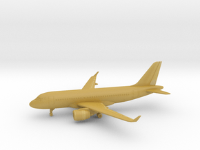 Airbus A319neo in Tan Fine Detail Plastic: 1:600