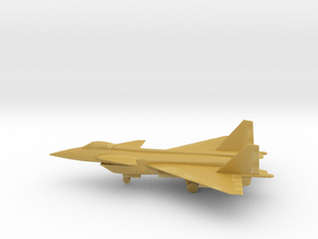 MiG-1.44 Flatpack in Tan Fine Detail Plastic: 6mm