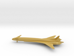 Boeing Sonic Cruiser in Tan Fine Detail Plastic: 1:1000