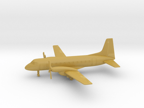 Hawker Siddeley HS-748 in Tan Fine Detail Plastic: 1:350