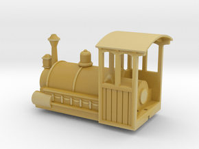 mine train rollercoaster front car in Tan Fine Detail Plastic: 1:87 - HO