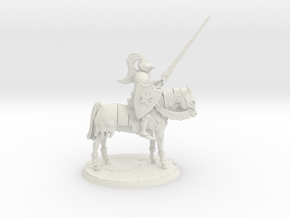 Heroes of Might and Magic 3 Champion in White Natural Versatile Plastic