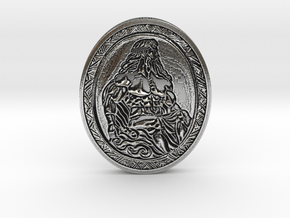 Lord Zeus Bespoke Coin of Virtue in Antique Silver