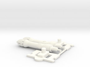 TF Kingdome Core Megatron Adapter Set in White Smooth Versatile Plastic