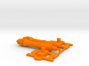 TF Kingdome Core Megatron Adapter Set in Orange Smooth Versatile Plastic