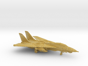 F-14D Super Tomcat (Loaded, Wings In) in Tan Fine Detail Plastic: 1:200
