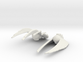 Klingon 'Beacon of Kahless' 1/3788 Attack Wing x2 in White Natural Versatile Plastic