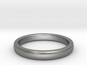 Masculine Band All sizes, Multisize in Natural Silver: 4.5 / 47.75