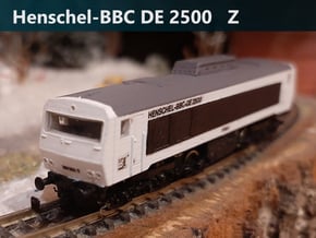 Henschel BBC DE 2500 (DB 202) Z [body] in Tan Fine Detail Plastic