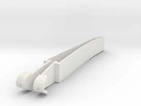 Nano Goblin Rapid Transport (Right Fin) in White Natural Versatile Plastic