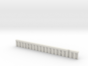 N Quay Wall Sheet Piling H15L142.5 in White Natural Versatile Plastic
