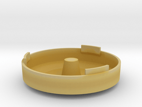 Space Station K-7 Part07 DOCKING PORT LOWER MKII in Tan Fine Detail Plastic