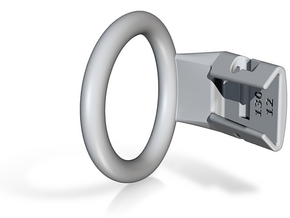Q4e single ring L 41.4mm in Basic Nylon Plastic