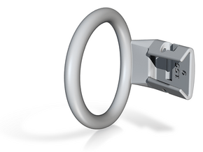 Q4e single ring M 49.3mm in Basic Nylon Plastic
