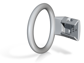 Q4e single ring M 50.9mm in Basic Nylon Plastic