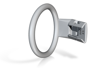 Q4e single ring XL 57.3mm in Basic Nylon Plastic