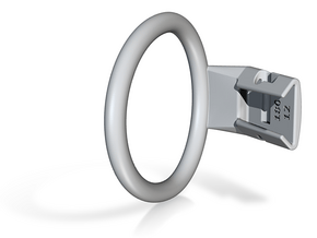 Q4e single ring L 57.3mm in Basic Nylon Plastic
