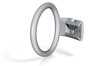 Q4e single ring M 58.9mm in Basic Nylon Plastic