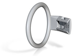 Q4e single ring L 63.7mm in Basic Nylon Plastic