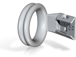 Q4e double ring L 38.2mm in Basic Nylon Plastic