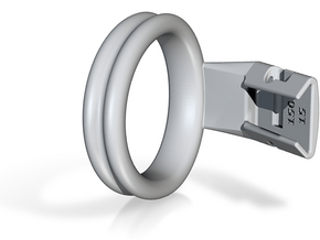 Q4e double ring XL 47.7mm in Basic Nylon Plastic