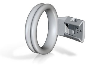 Q4e double ring M 47.7mm in Basic Nylon Plastic