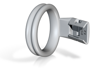 Q4e double ring L 49.3mm in Basic Nylon Plastic