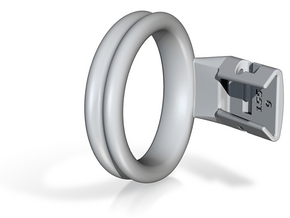 Q4e double ring M 49.3mm in Basic Nylon Plastic
