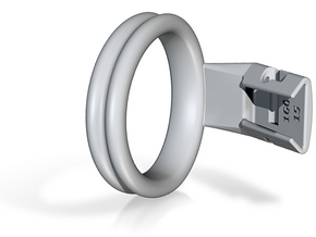 Q4e double ring XL 50.9mm in Basic Nylon Plastic