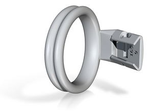 Q4e double ring M 52.5mm in Basic Nylon Plastic