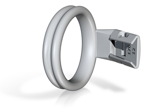 Q4e double ring L 54.1mm in Basic Nylon Plastic