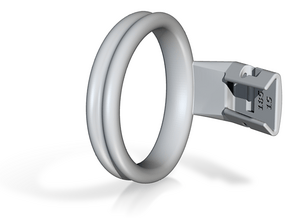 Q4e double ring XL 58.9mm in Basic Nylon Plastic