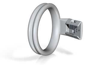 Q4e double ring M 62.1mm in Basic Nylon Plastic