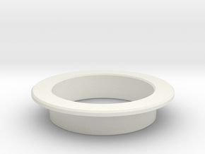 Pinball Start Button Dress Ring - Large Lip in Basic Nylon Plastic