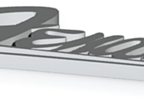 Fender Logo - 3.25" in Basic Nylon Plastic