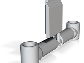Proton Gun Mod - Nozzles & Lifter Set v2 in Basic Nylon Plastic