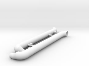 Side pipes 1/16 V2 pr in Basic Nylon Plastic