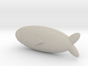 Reality Fish in Natural Sandstone
