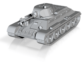 1/100 T-34 tank 1940 model (low detail) in Basic Nylon Plastic