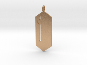 Identification Card 04 in Natural Bronze