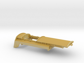 N Gauge 4F Snow Tender Cover in Tan Fine Detail Plastic