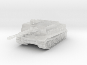 Jagdtiger I Casemate 1/87 in Clear Ultra Fine Detail Plastic